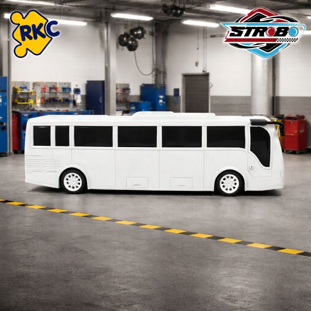 Jual Mainan Bus Miniatur RKC Polos | Mainan Bus Plastik Untuk Custom ...
