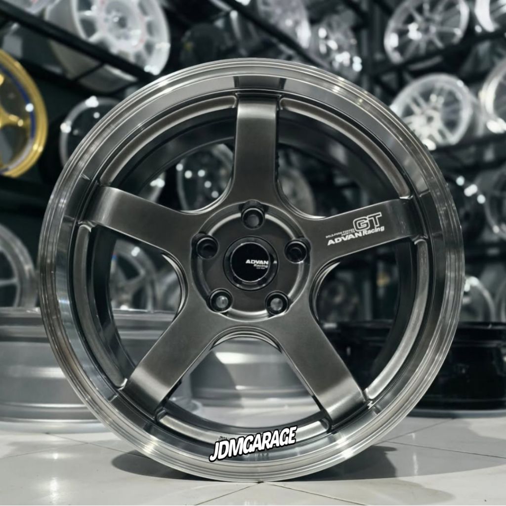 Jual velg racing r17 advan gt pcd 5x114,3 lebar 7,5 velg mobil ring 17 ...