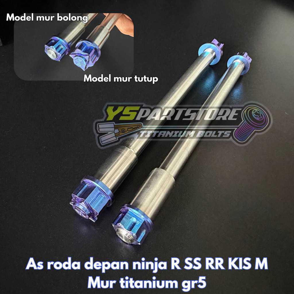 Jual as roda depan Titanium pnp ninja R SS RR | Shopee Indonesia
