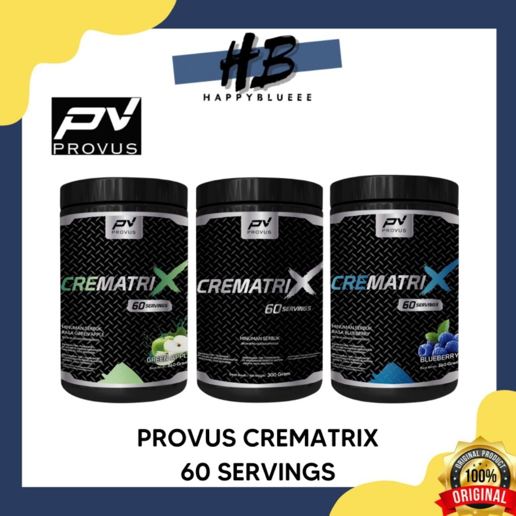 Jual PROVUS CREATINE MATRIX 300 GRAM 60 SERVING CREATINE MONOHYDRATE ...