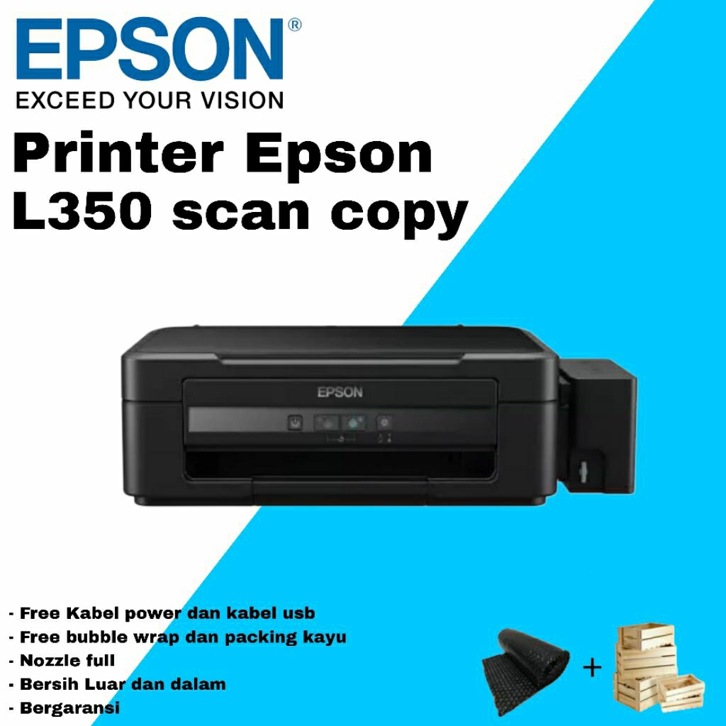 Jual Printer Epson L350 scan copy SECOND | Shopee Indonesia