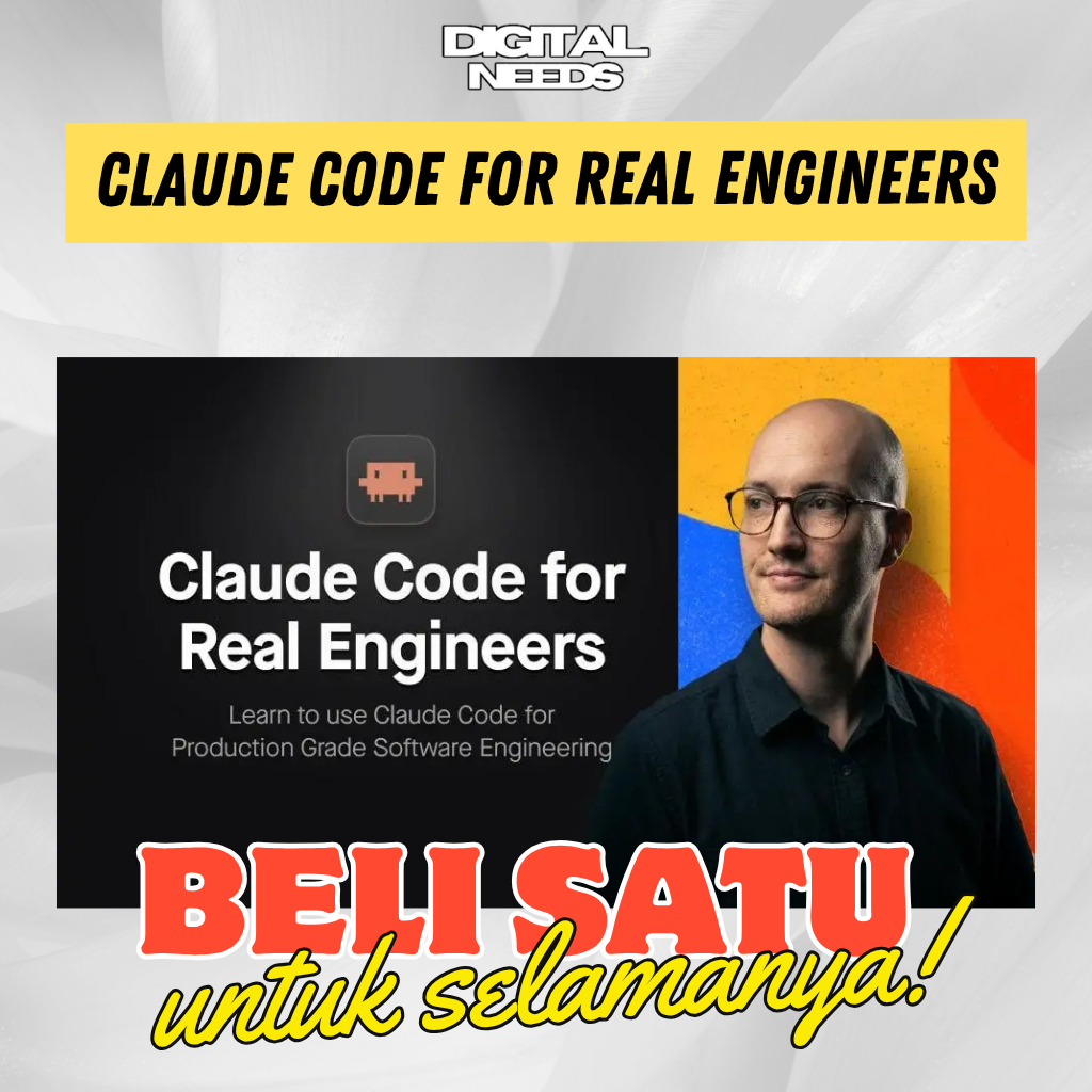Jual [e-course] Belajar Claude Code for Real Engineers 2026 | Shopee ...