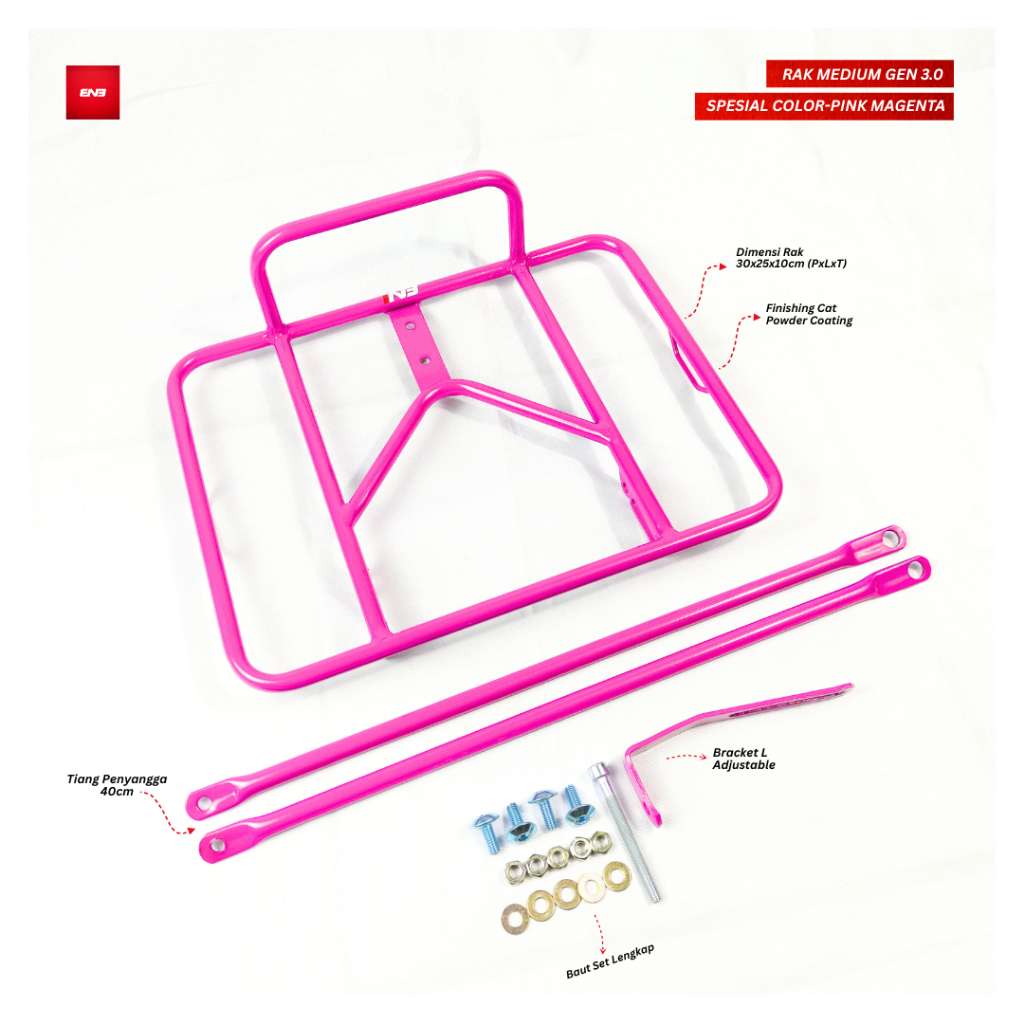 Jual Keranjang sepeda rak pannier depan sepeda Pizza Rack federal mtb ...