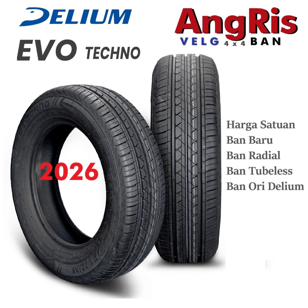 Jual Delium EVO TECHNO 165 55 R14 Ban 165/65 ring 13 Mobil Wuling Air ...