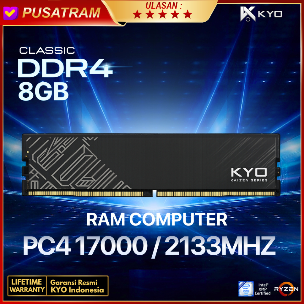 Jual RAM PC KAIZEN DDR4 8GB 17000 / 2133 MHz RAM PC DDR4 8GB 2133 MHz ...