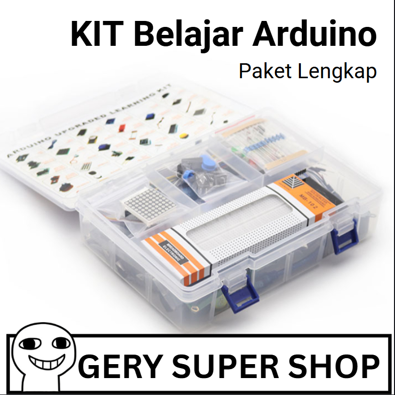 Jual Starter Kit Arduino Uno R3 DIP, Paket Lengkap Upgraded Learning ...