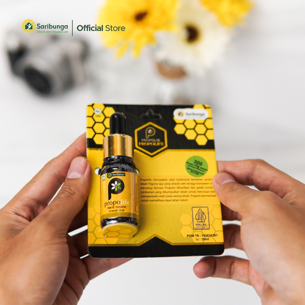 PROPOLIFE Grade A+ - Propolis Trigona Kualitas Grade A+ Premium Asli - Propolis Terbaik