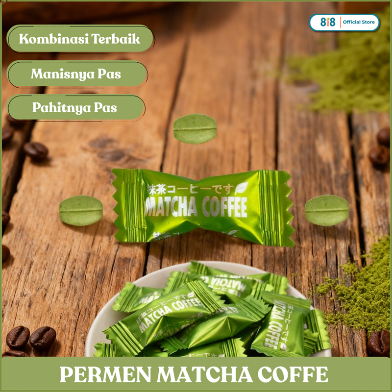 Jual Permen Matcha Coffee Viral Bebas Gula Rasa Matcha Yang Nikmat ...
