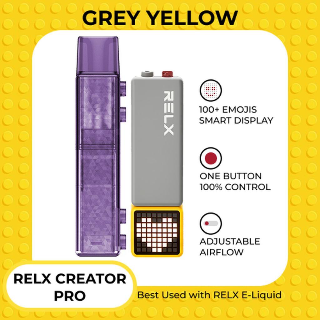 Jual Relx Creator Pro Pod Kit by RELX | Shopee Indonesia