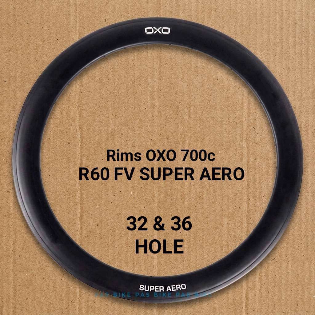 Jual Velg Rims 700c Fixie Balap Super Aero 32 Hole OXO R60 | Shopee ...
