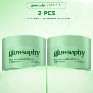 Glowsophy CICA Centella Soothing Moisturizer Gel 30ml Pelembab Wajah Ringan Kulit Berjerawat