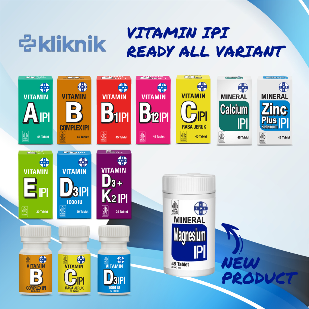 Jual Vitamin IPI Terlengkap & Harga Terbaru Agustus 2026 | Shopee Indonesia