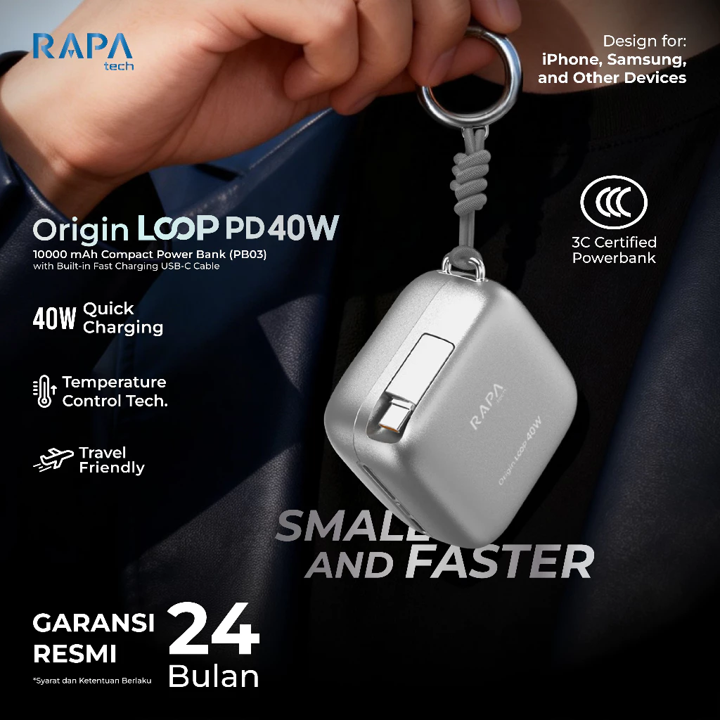 RAPAtech Powerbank Origin Loop 40W