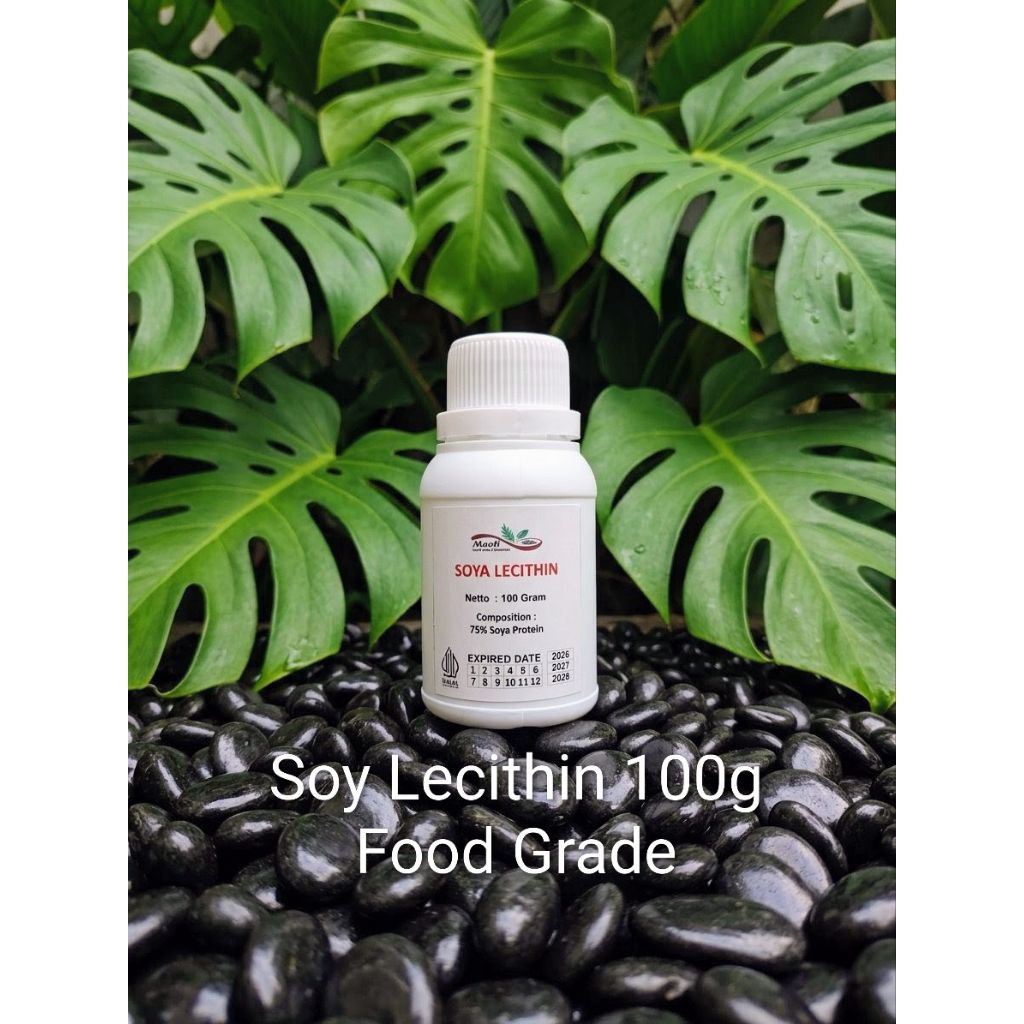 Jual Soya Lecithin Food Grade 100 gram / Soya Lesitin Liquid / Soy ...