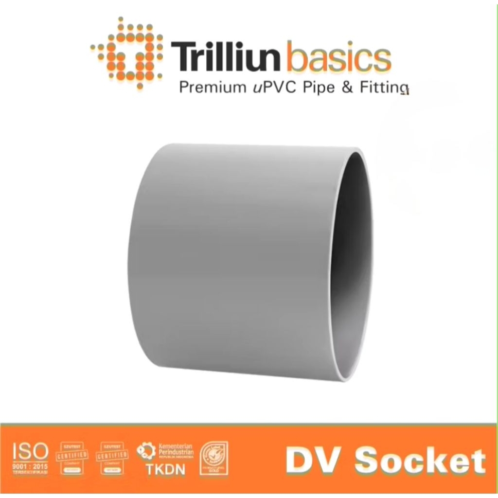Jual Fitting Pipa uPVC DV Socket Trilliunbasics 4