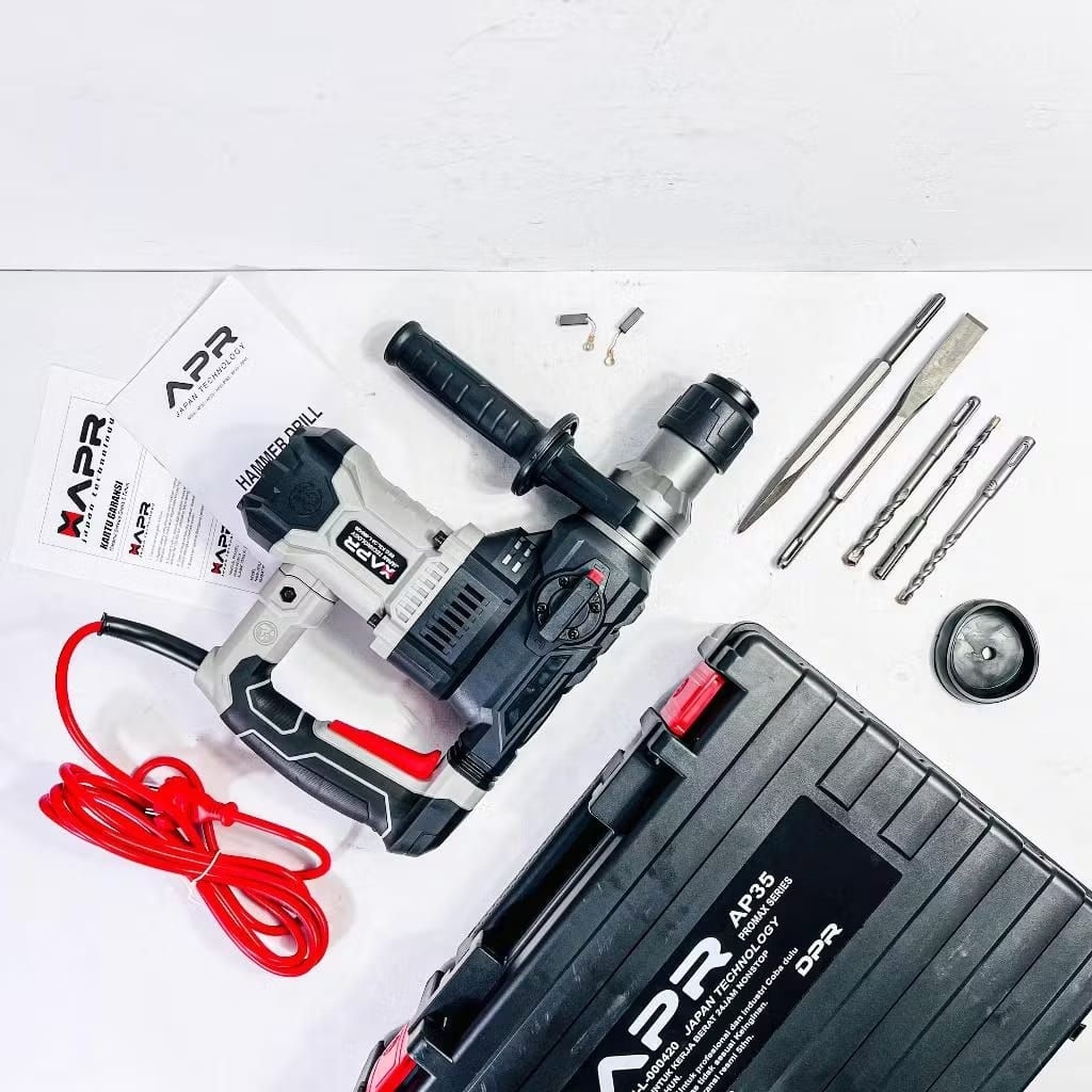 Jual PROMO TERBARU APR raja Rotary hammer drill apr AP35PROMAX mesin ...