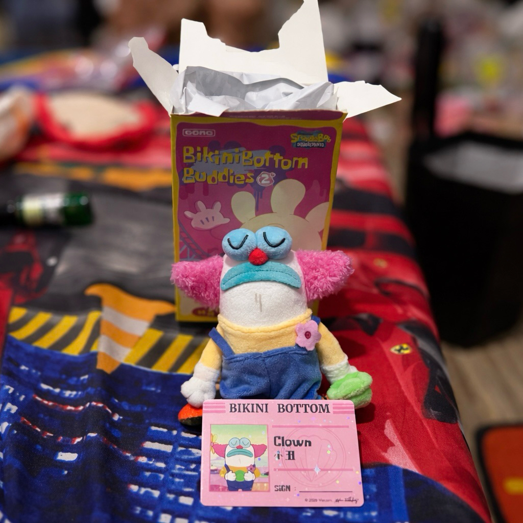 Jual Bikini Bottom Buddies Secret CLOWN Pop Mart versi 2 | Shopee