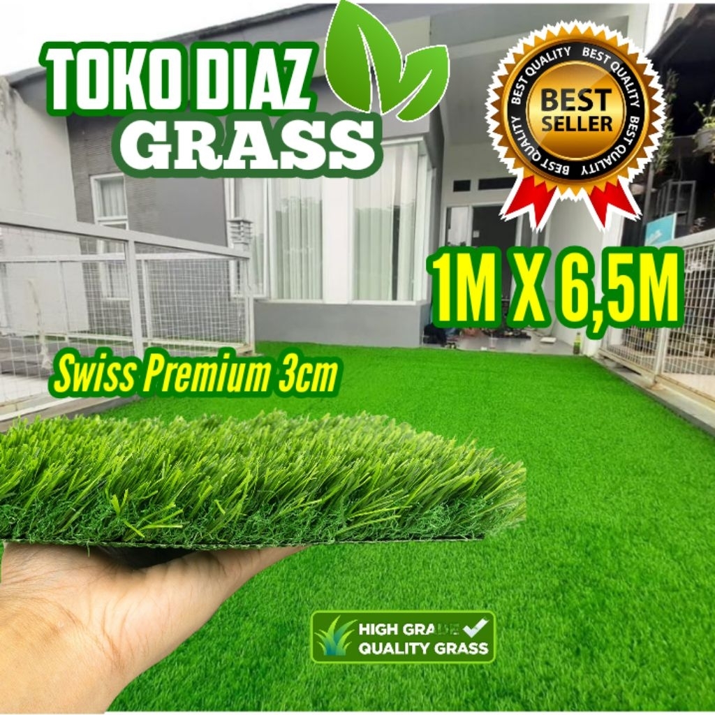 Jual KARPET RUMPUT SINTETIS 100X650CM | RUMPUT LANTAI TEBAL 3CM TIPE ...