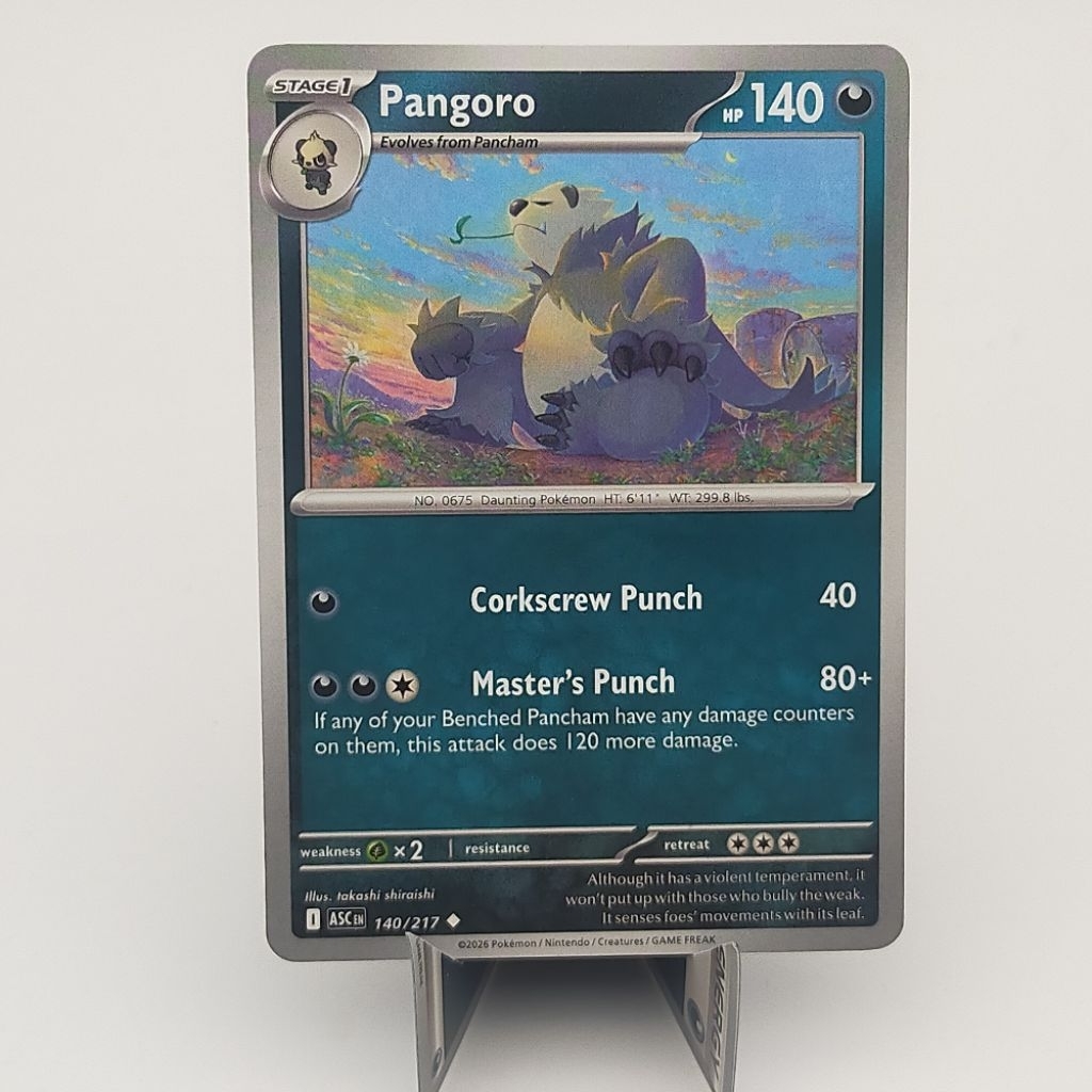 Jual Kartu TCG Pokemon EN Original Pangoro ASC 140/217 | Shopee Indonesia