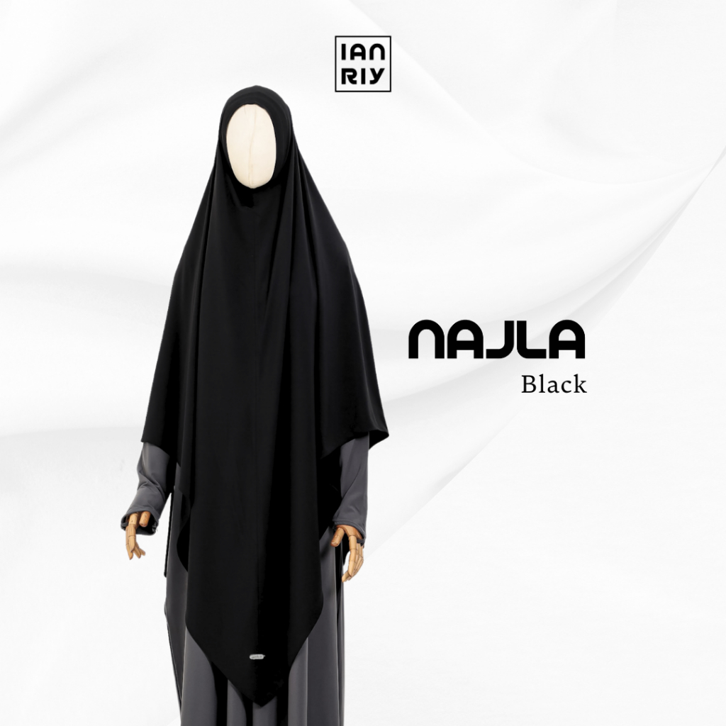 NAJLA By IANRIY Hijab Nonpad Jersey Lancip Khimar Nonped Jersey ITY Korea 200 Gsm