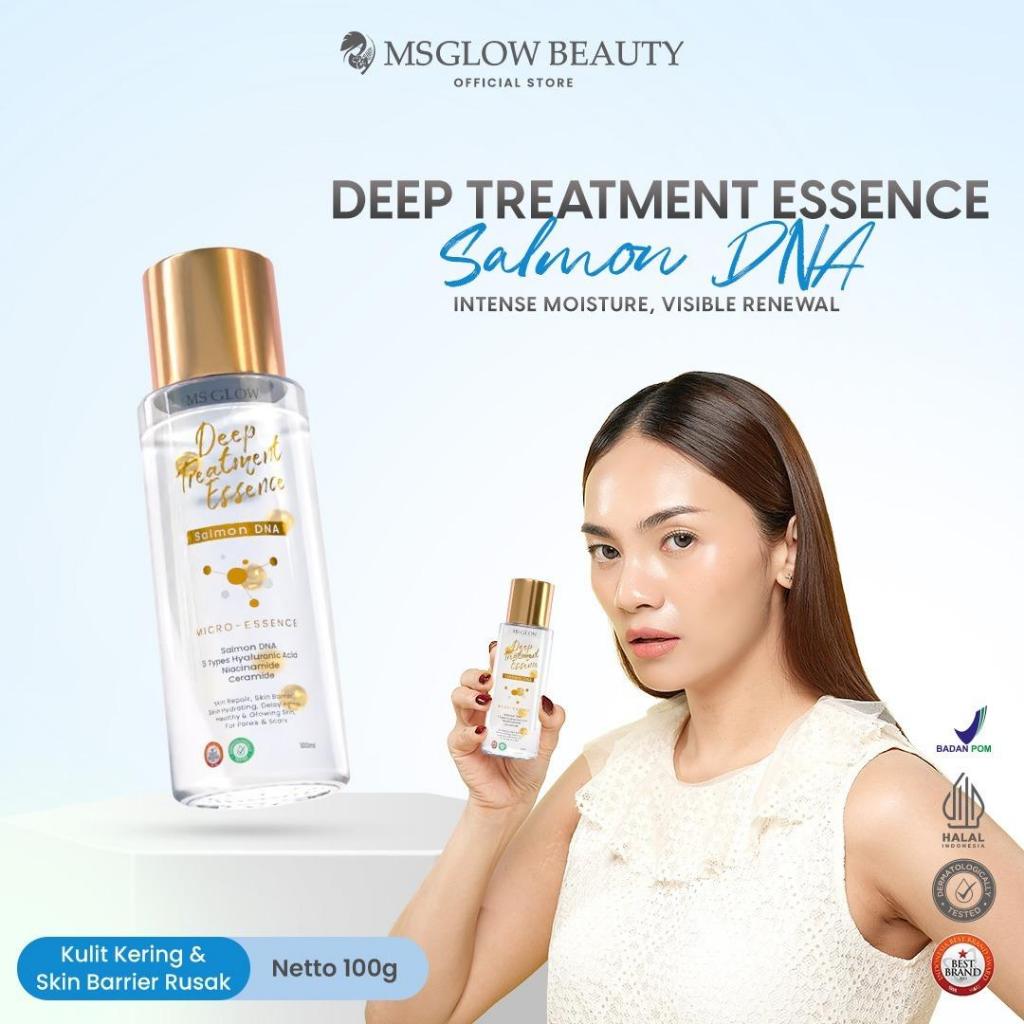 MS GLOW - DEEP TREATMENT ESSENCE SALMON DNA - 100 ML