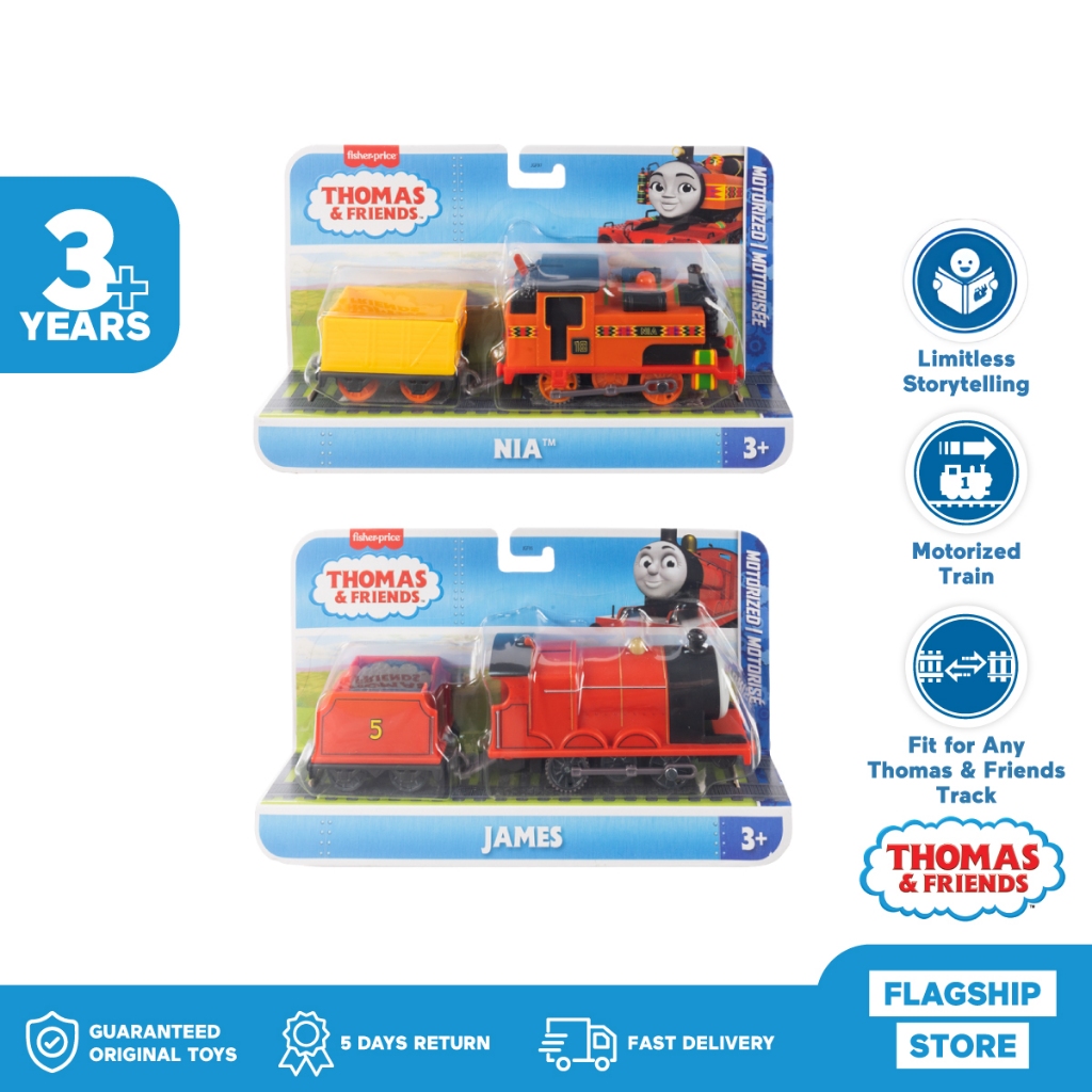 Jual [ BUNDLE ] Thomas & Friends Motorized Classic Series James and Nia ...