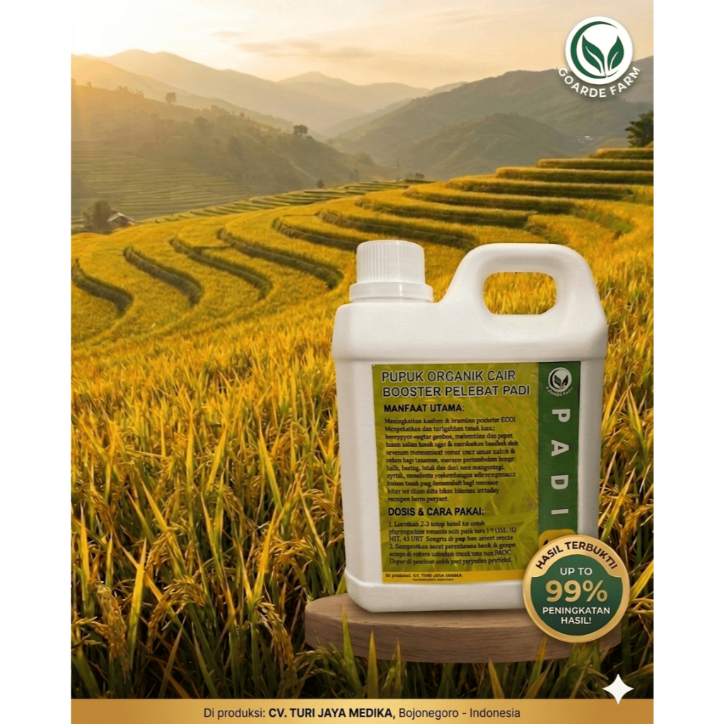 Jual GoArde Farm - Pupuk Organik Cair / Pupuk Organik Cair Pupuk Padi ...