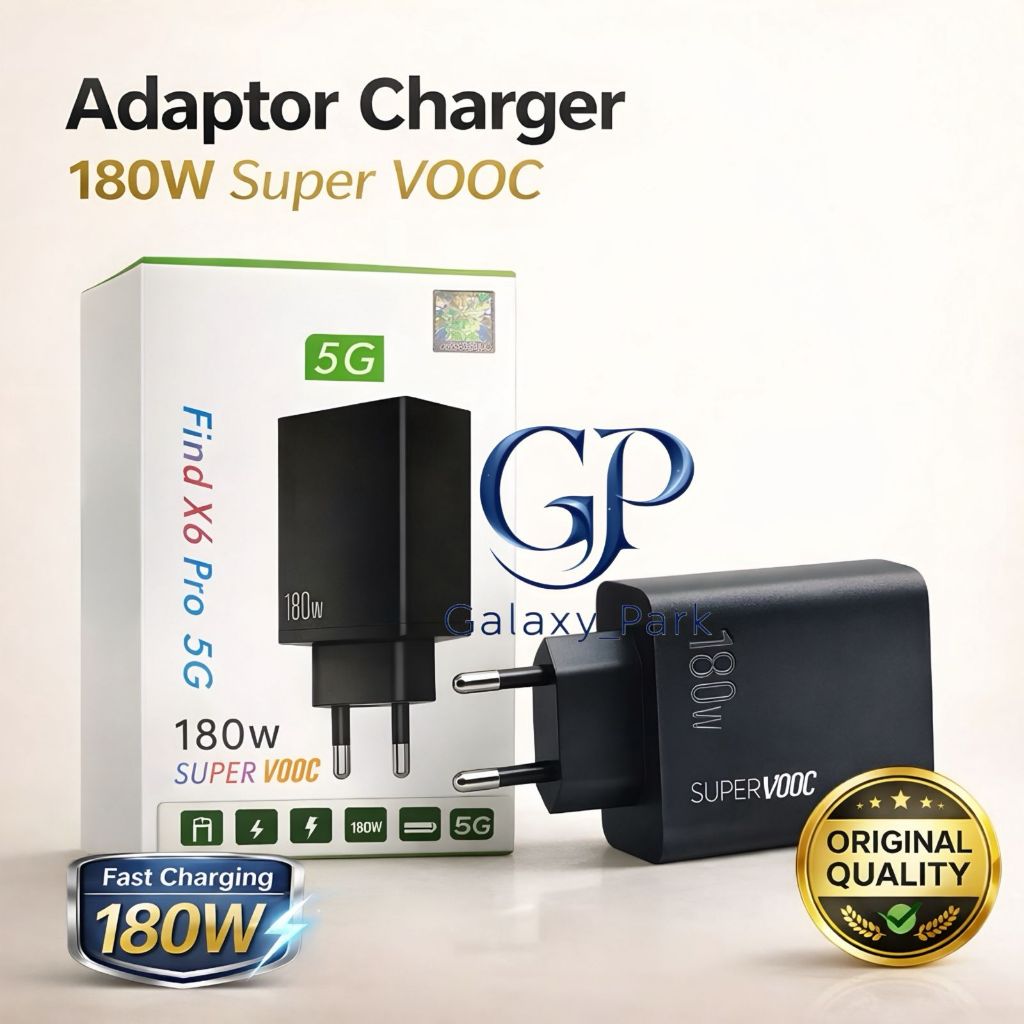 Jual Adaptor 180w Oppo Find X6 Pro 5G Charger Batok Casan Super Vooc ...