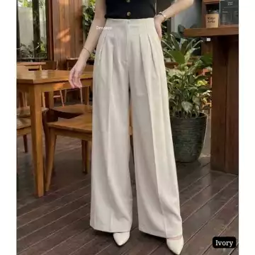 Lavie Pants Celana Kulot Culote Pallazo Highwaist Celana Panjang Wanita Fashion Muslim Wanita