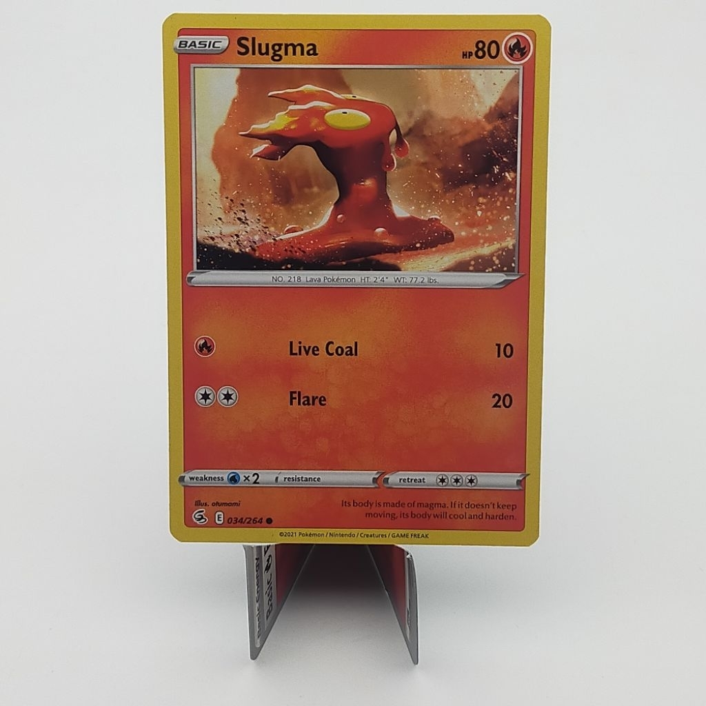 slugma pokemon card value Pokemon TCG - Twilight Masquerade - #28 - Slugma main image 0