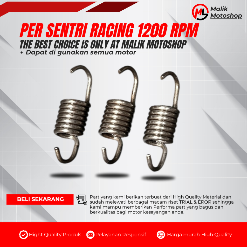 Jual PER CENTRI 1200RPM PER KAMPAS GANDA 1200 RPM PER RACING Kampas ...