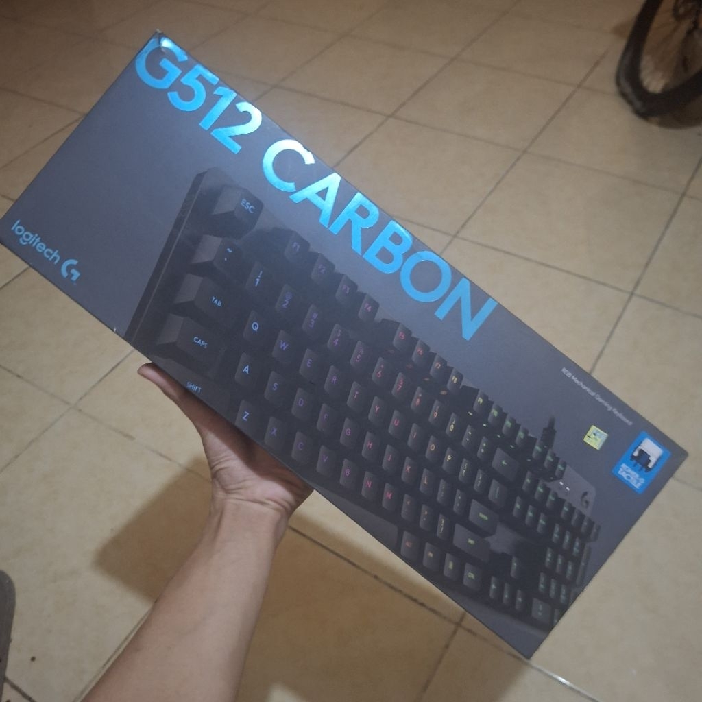Jual Keyboard Logitech Gaming G512 Carbon Romer G mechanical seken ...