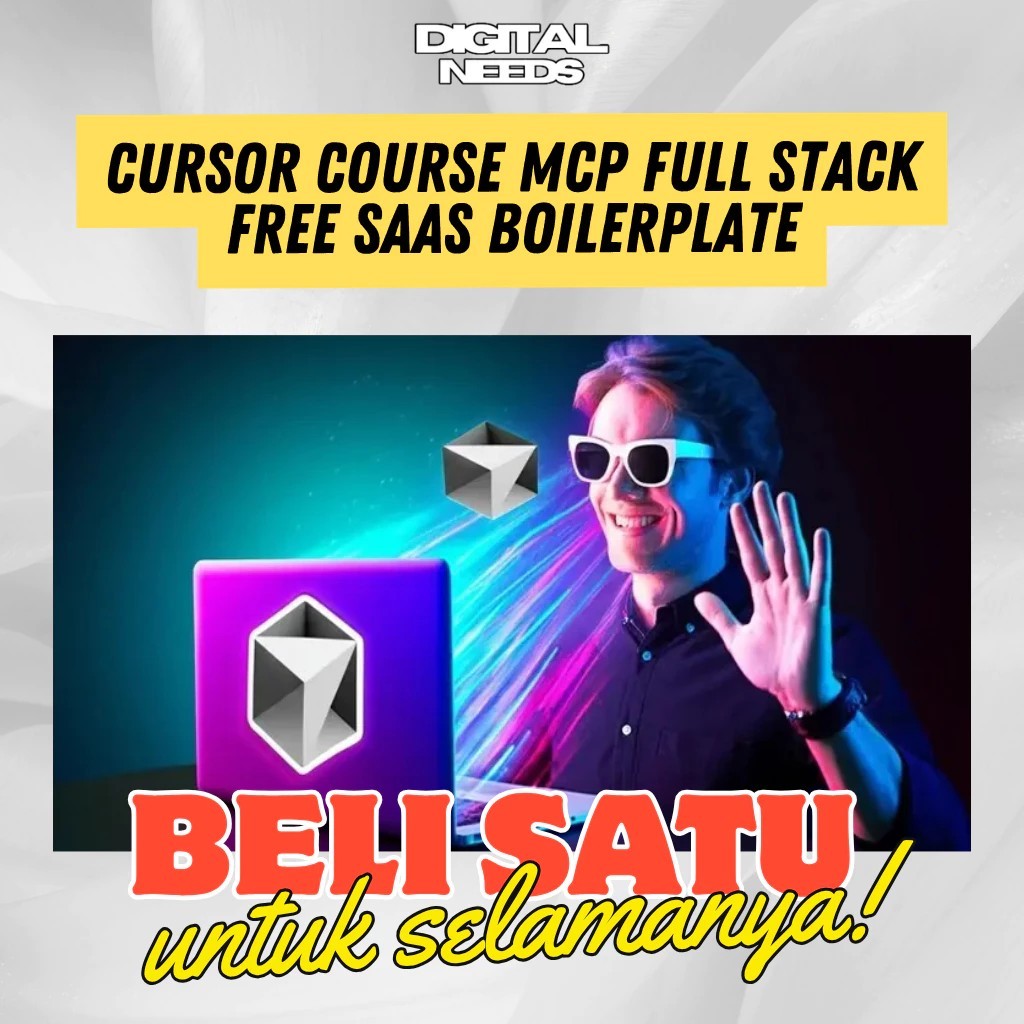 Jual Belajar Cursor Course MCP Full Stack Free SaaS Boilerplate 2026 ...