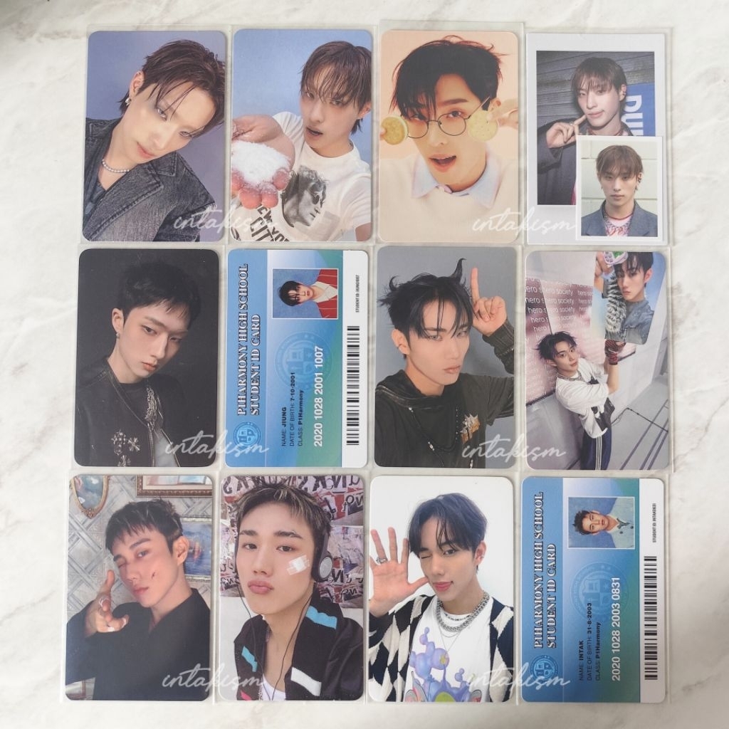 Jual (Ready Stock) P1Harmony Photocard Keeho Theo Jiung Intak | Shopee ...