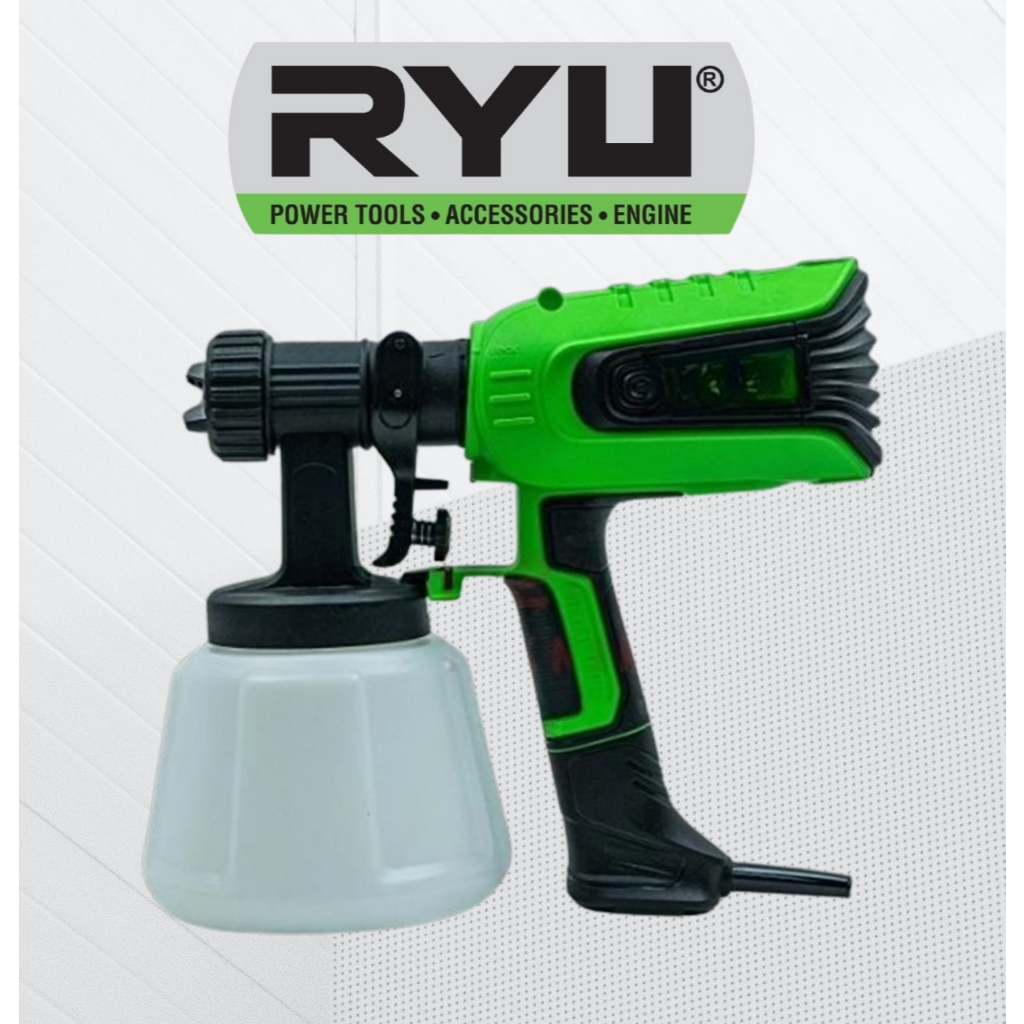 Jual RYU Electric Sprayer Gun RSE800-2 Kapasitas Tab 1200Ml | Shopee ...