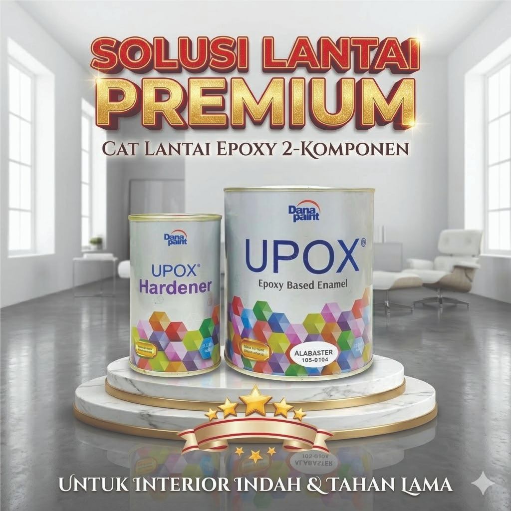 Jual DANAPAINT UPOX Cat Lantai & Kolam 1kg Set - Cat Epoxy Keramik ...