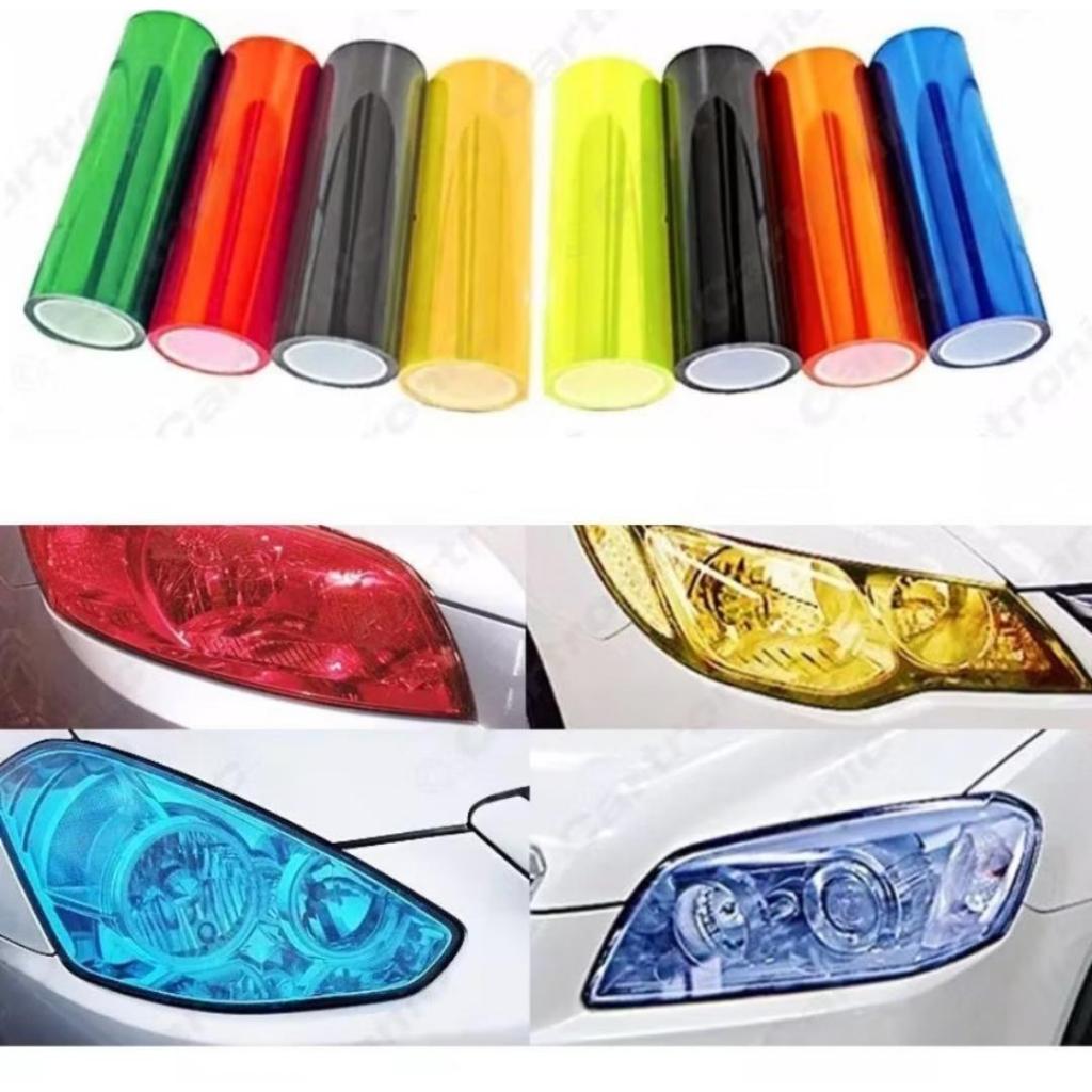 Jual Stiker Lampu Motor Mobil Smoke Hybrid Gossy Transparan Sticker ...