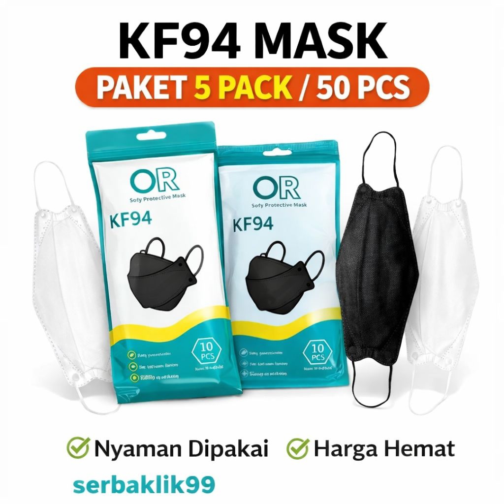 Jual Masker KF94 Terlengkap & Harga Terbaru Agustus 2026 | Shopee Indonesia