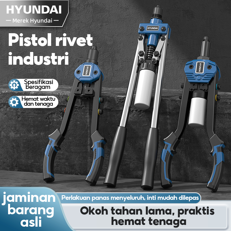 Jual HYUNDAI Tang Rivet Profesional Struktur Paku Keling Kuat Kepala ...