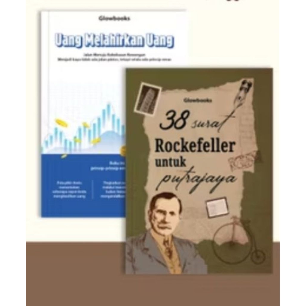 Jual Paket 2 Buku Uang Beranak Pinak Dan 38 Surat Rockefeller Untuk ...