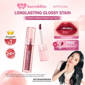 BEST SELLING BNB Barenbliss Peach Makes Perfect Lip Tint 3ml Liptint Ringan Korea Glossy Stain