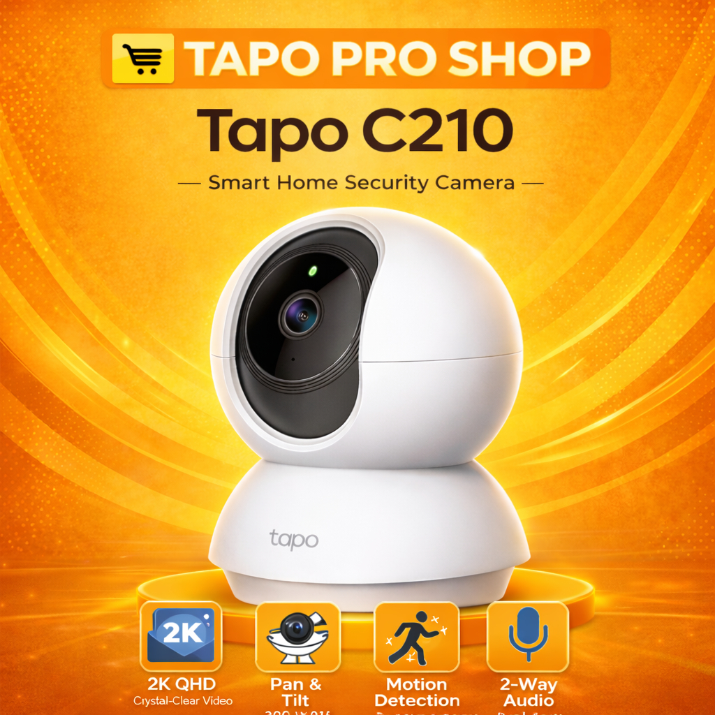 Jual TP Link TAPO C210 3MP / C220 4MP /C232 5MP Indoor Pan Tilt WiFi ...