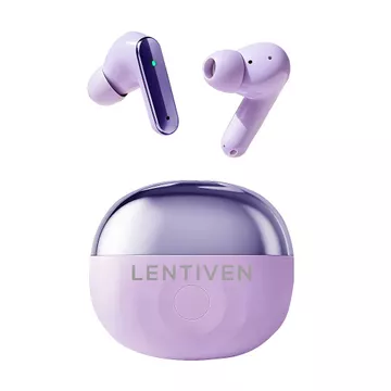 LENTIVEN Earphone Bluetooth TWS Earphone Nirkabel Headset Bluetooth 5.3 In Ear Headset Noise