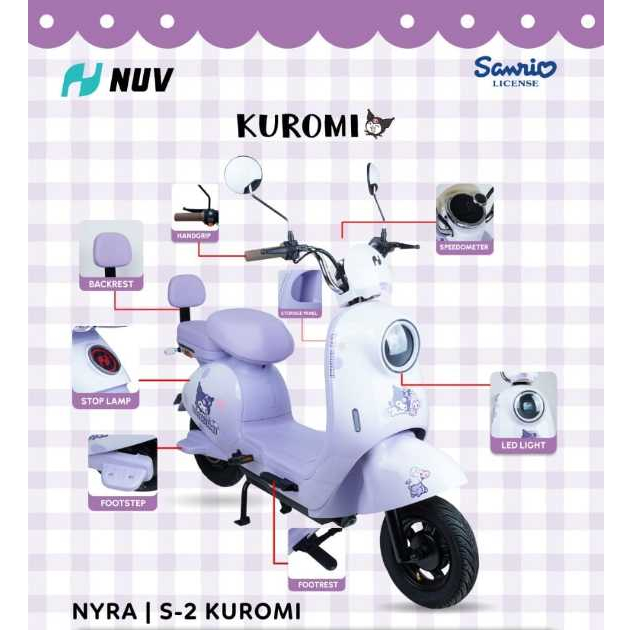 SEPEDA LISTRIK NUV TERBARU Sepeda listrik pmb nuv globber F1 nyra s2 savox s6 sepeda e bike nuv