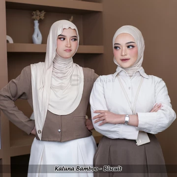 Grade B Pashmina Instan Kaluna Jersey Katun Bamboo By Daffahijab