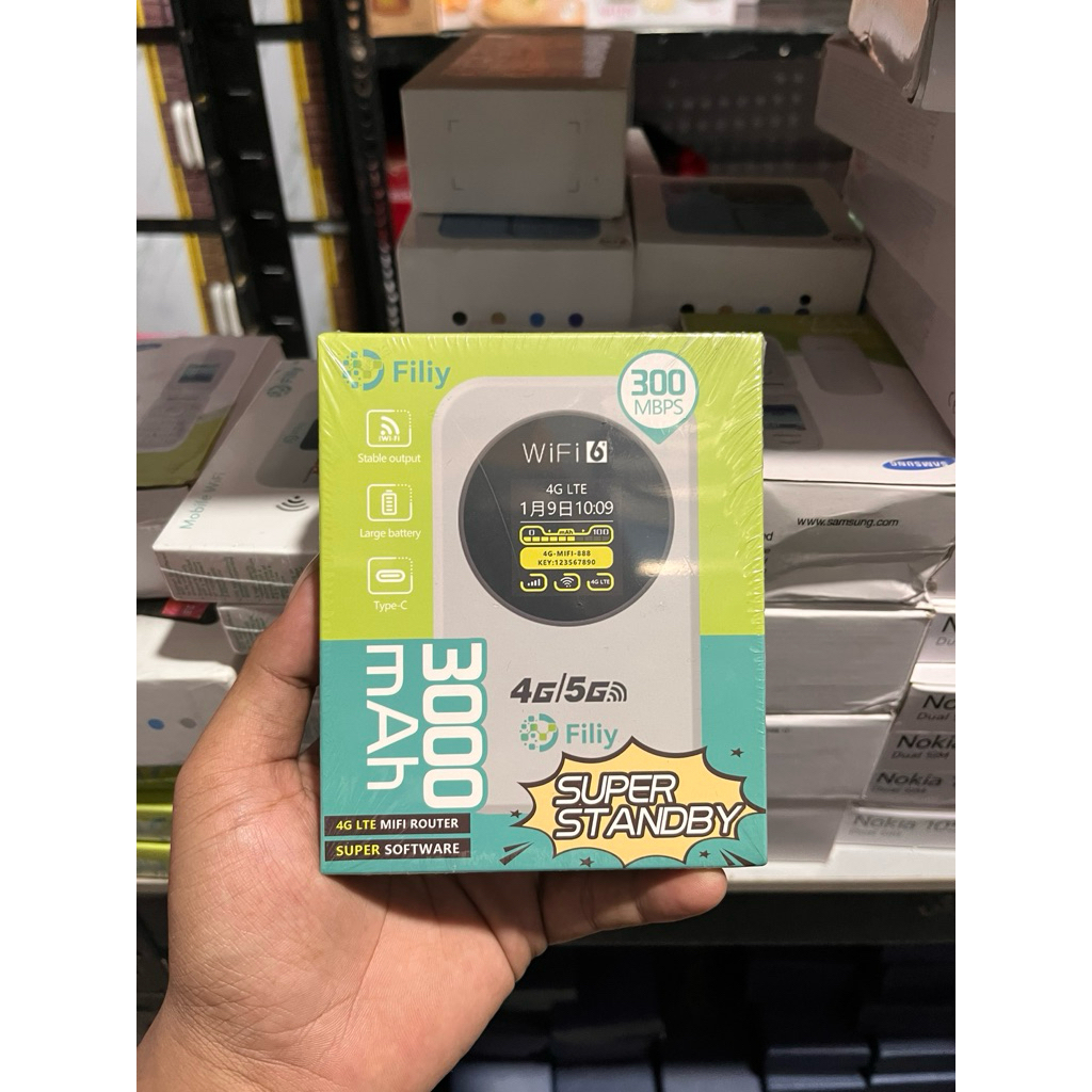 Portable WiFi Hotspot 5G LTE Unlocked 300Mbps 3000mAh Battery MiFi Modem WiFi All Operator Telkomsel