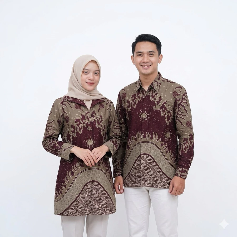 Batik Katun Couple Size Lengkap