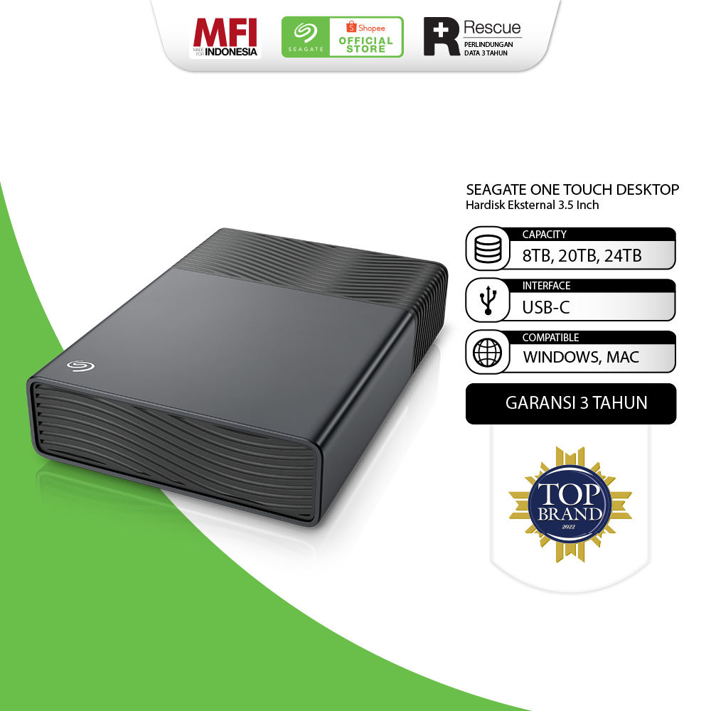 Seagate One Touch HDD / Hardisk Eksternal USB-C