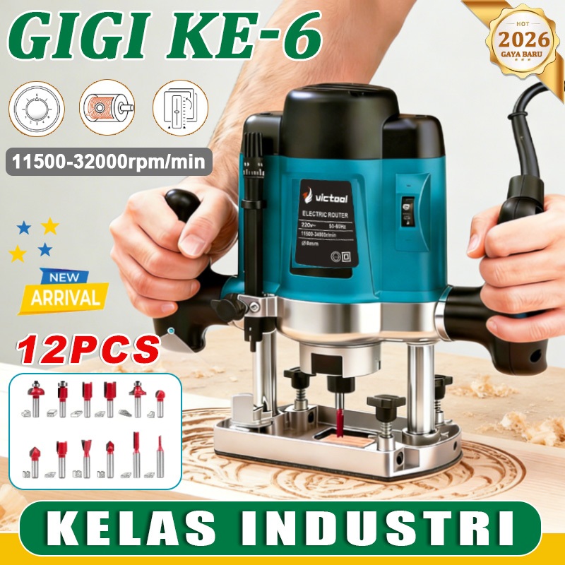 Jual Convenyy Mesin Router Profil Kayu Kelas Industri 6 Kecepatan Mesin ...