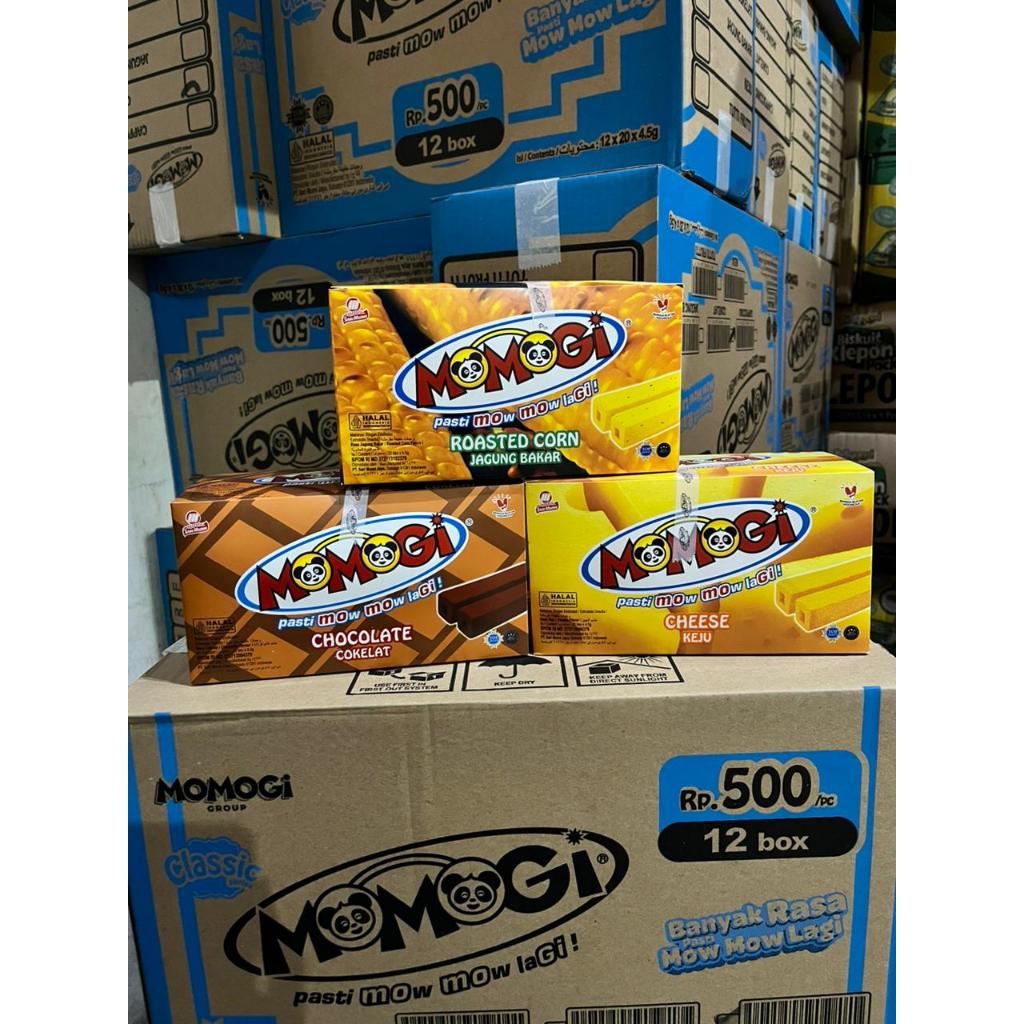 Jual momogi box 4,5 gram 1 dus isi 12 box 1 box isi 20 pcs | Shopee ...